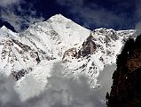 
Dhaulagiri south-east ridge and East Face From Just Before Khobang
